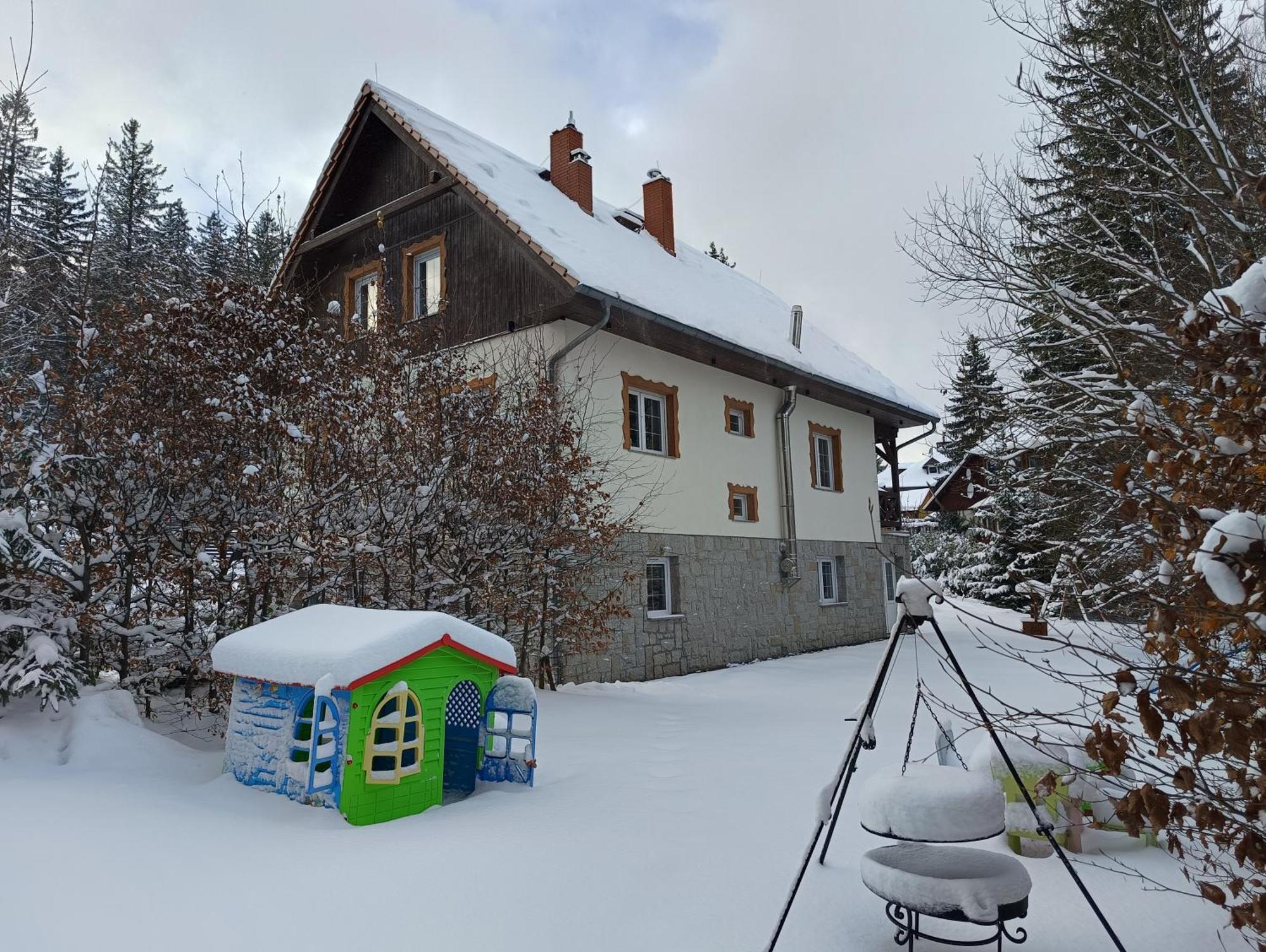 Villa Lupus - Apartament Z Prywatna Sauna ชกลาร์สกา ปอเรมบา ภายนอก รูปภาพ